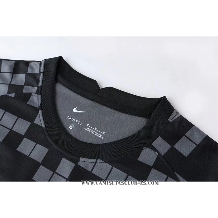 Camiseta de Entrenamiento Paris Saint-Germain 22-23 Sin Mangas Negro y Gris
